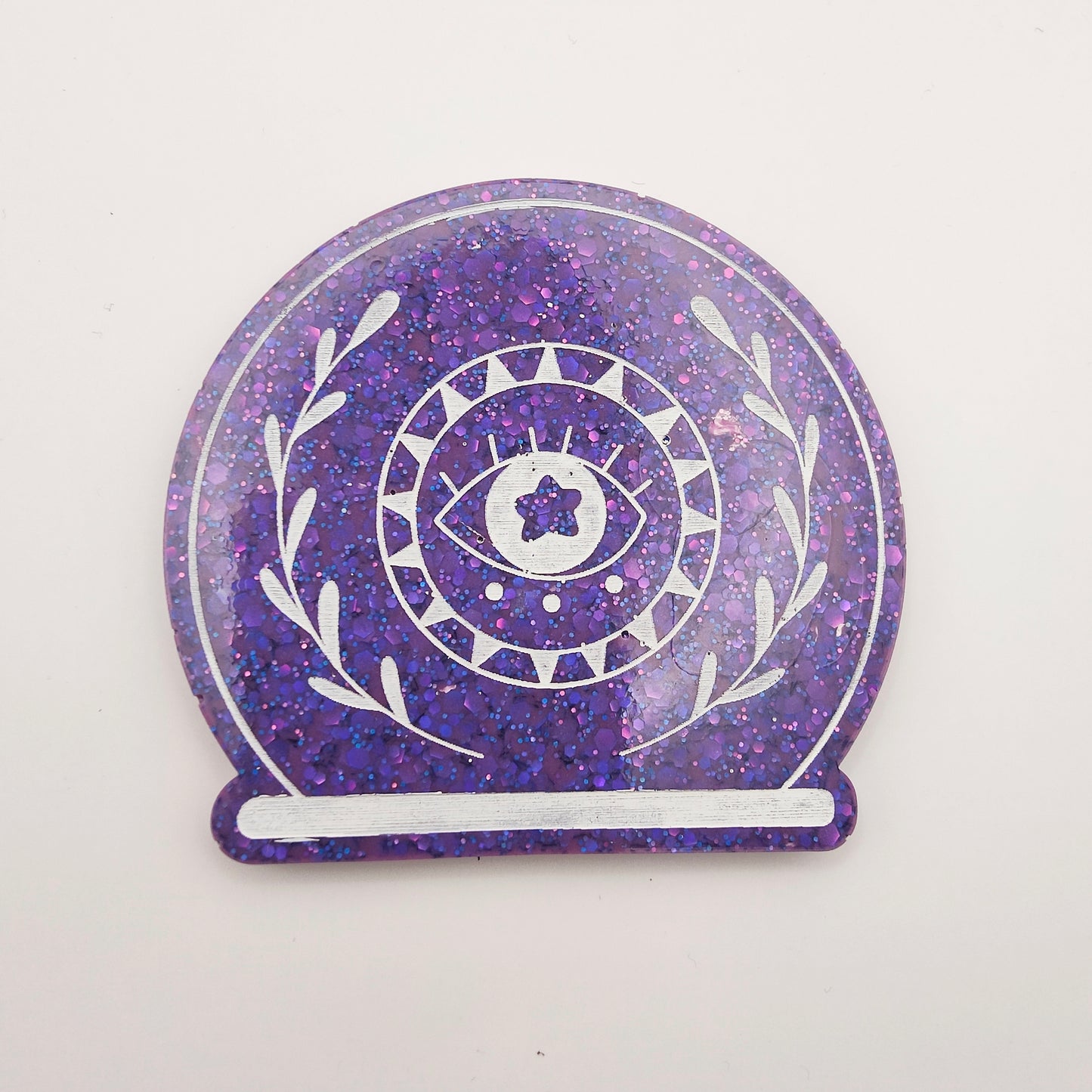 Display Coaster Decoration - Purple (Small)