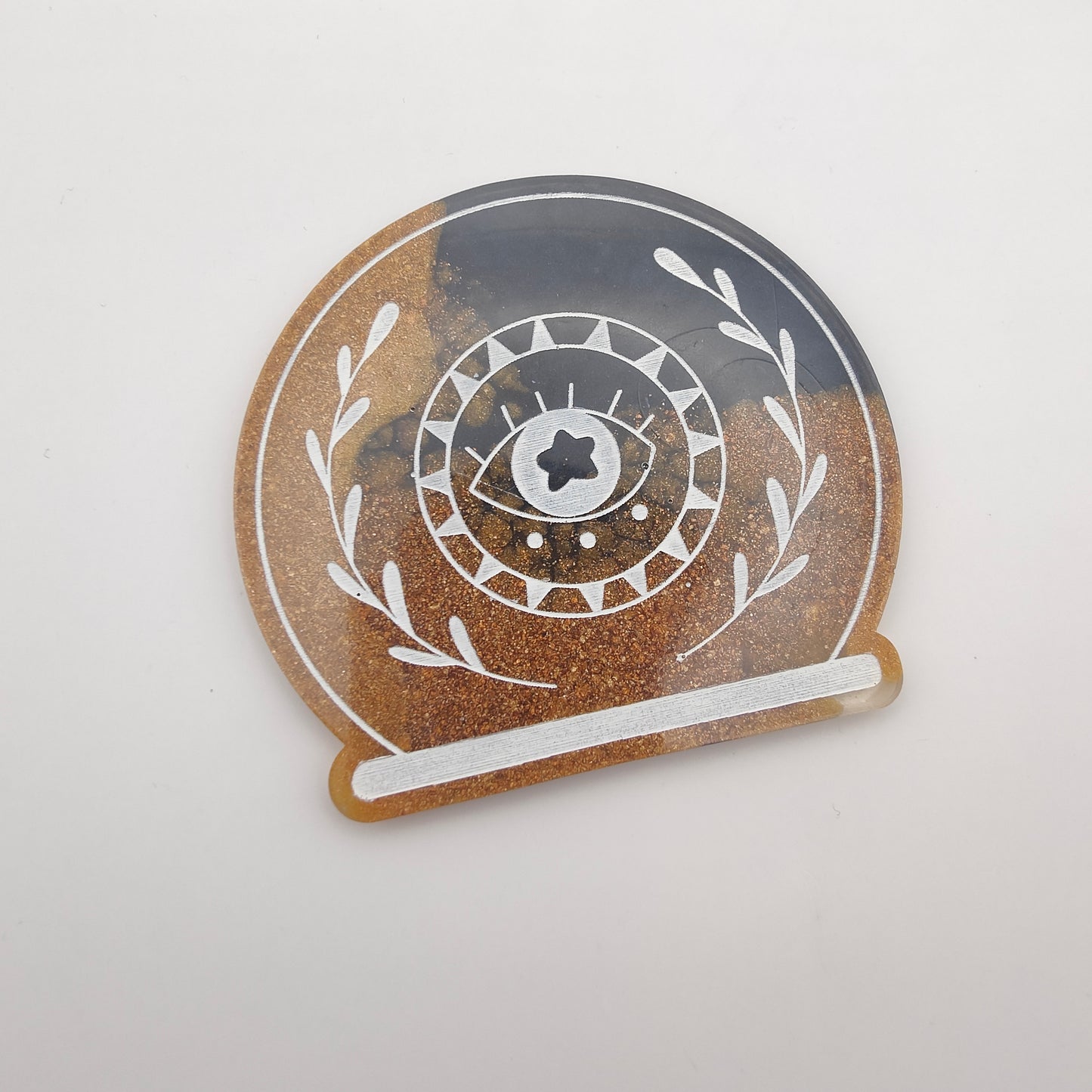 Display Coaster Decoration - Gold/Black (Small)