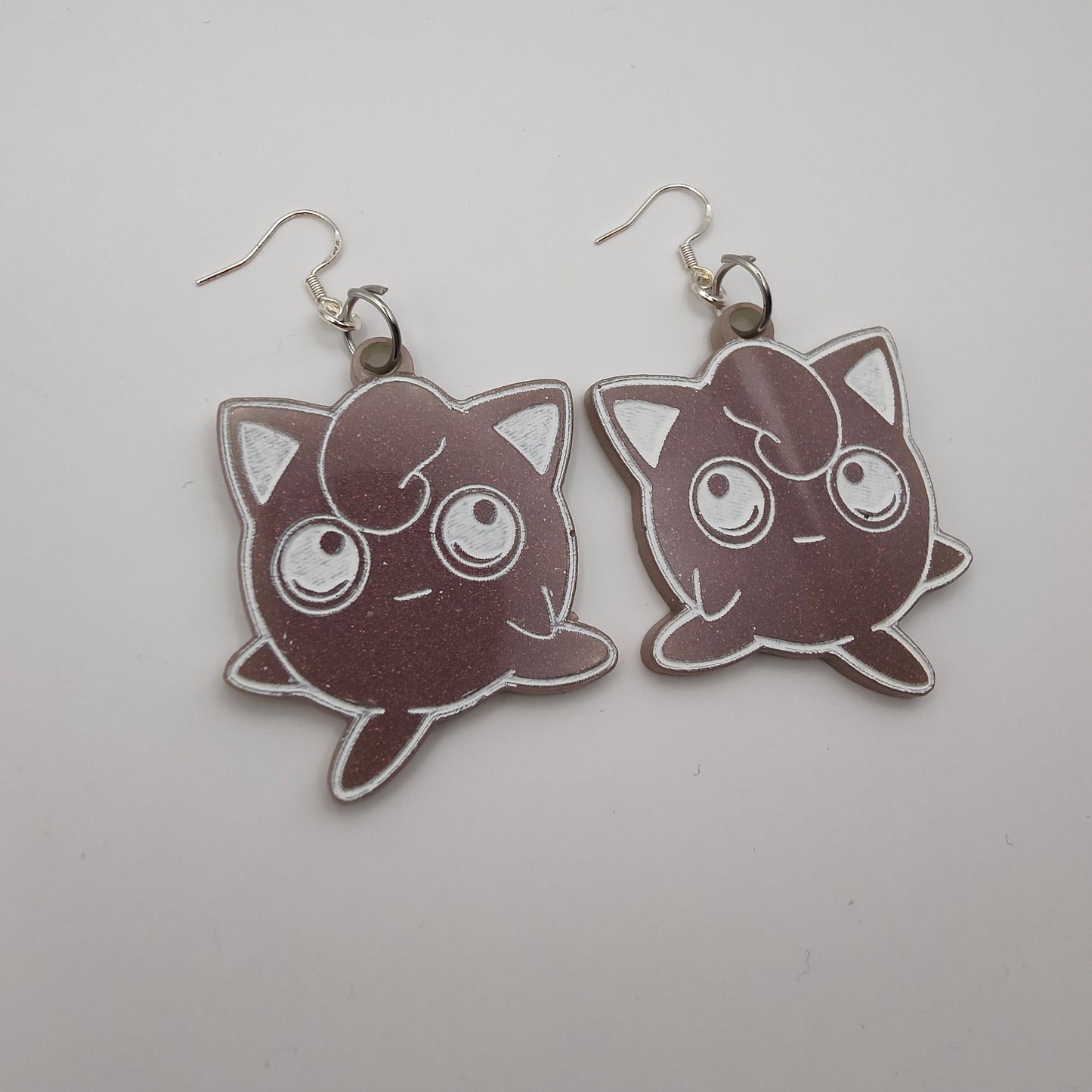 Pocket Monster Earrings - Lilac