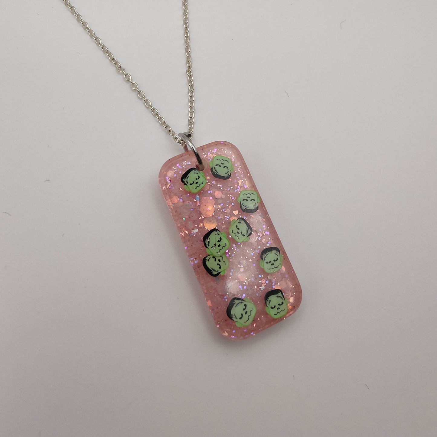 Frankenstein Necklace - Pink