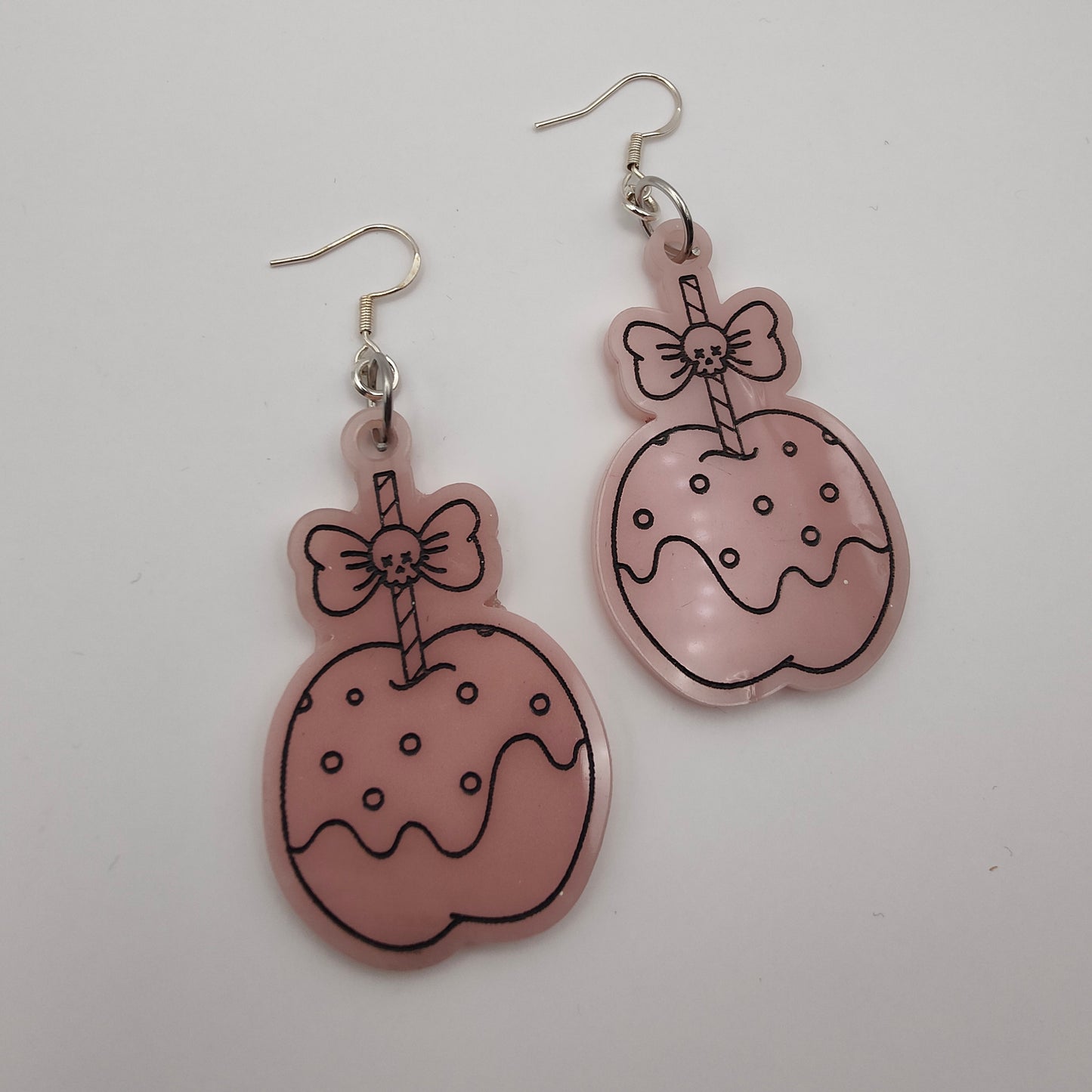 Toffee Apple Earrings - Pink