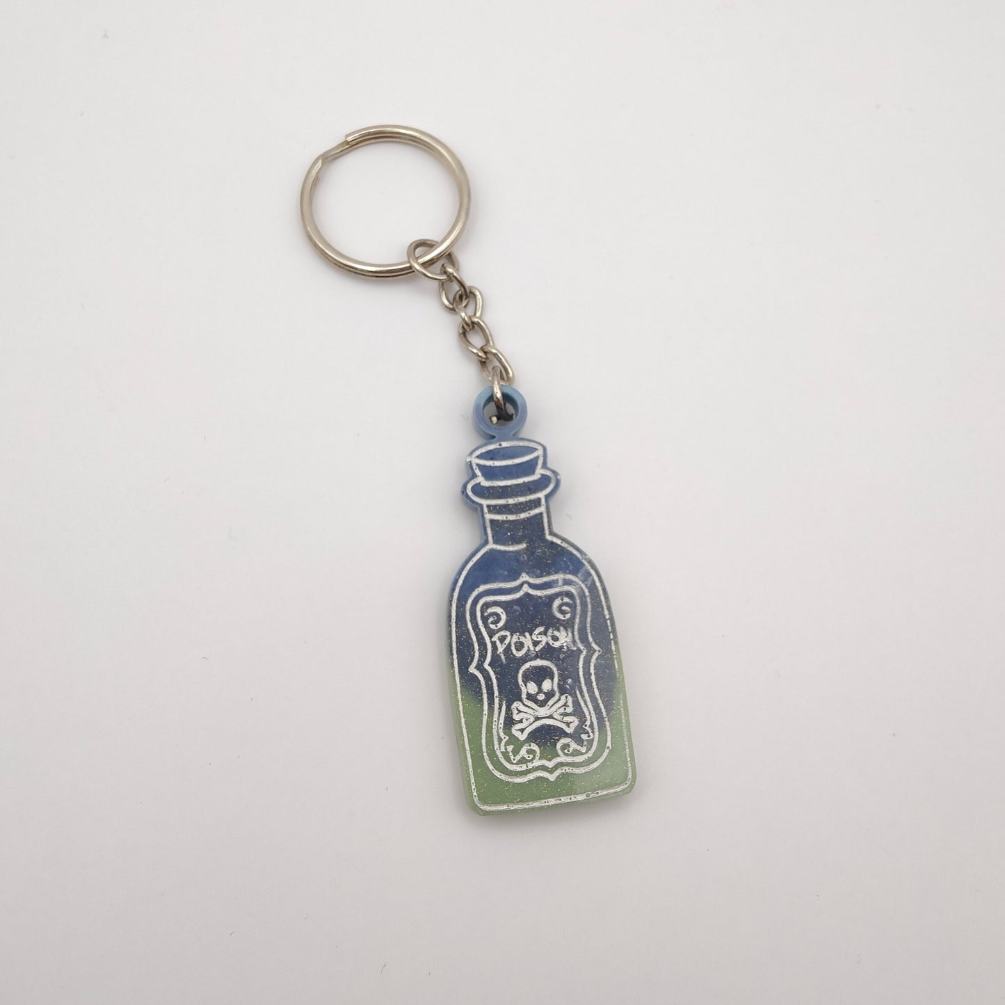 Poison Keyring - Blue / Green