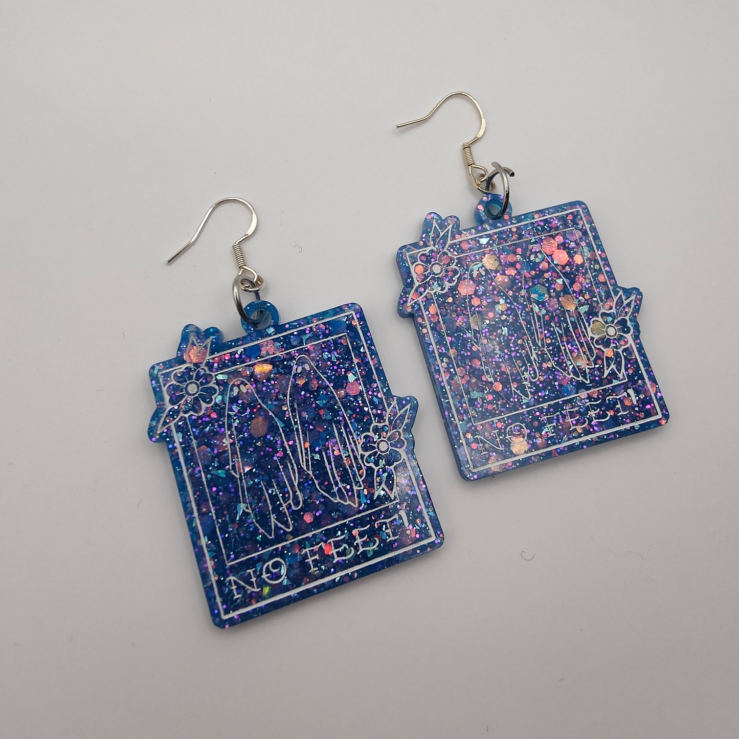 Ghost Photo Earrings