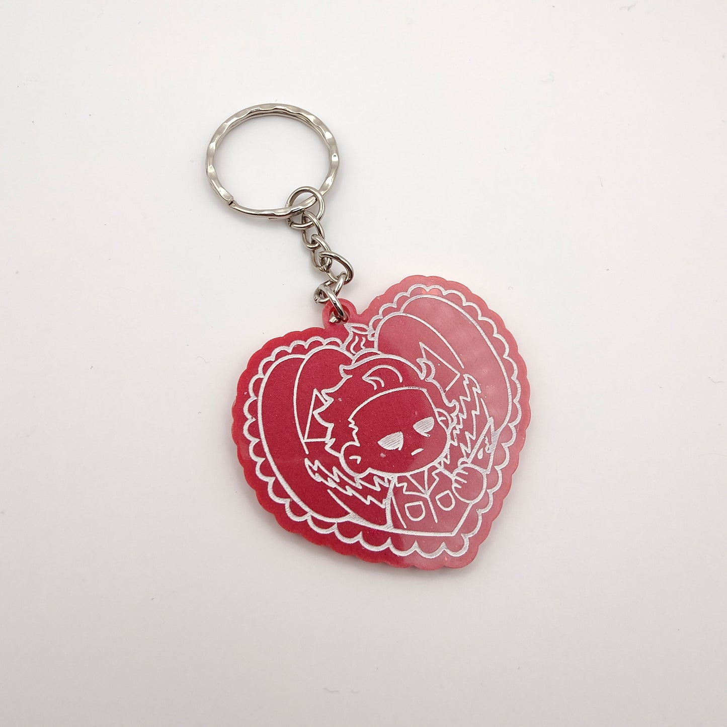 Spooky Keyring - Red
