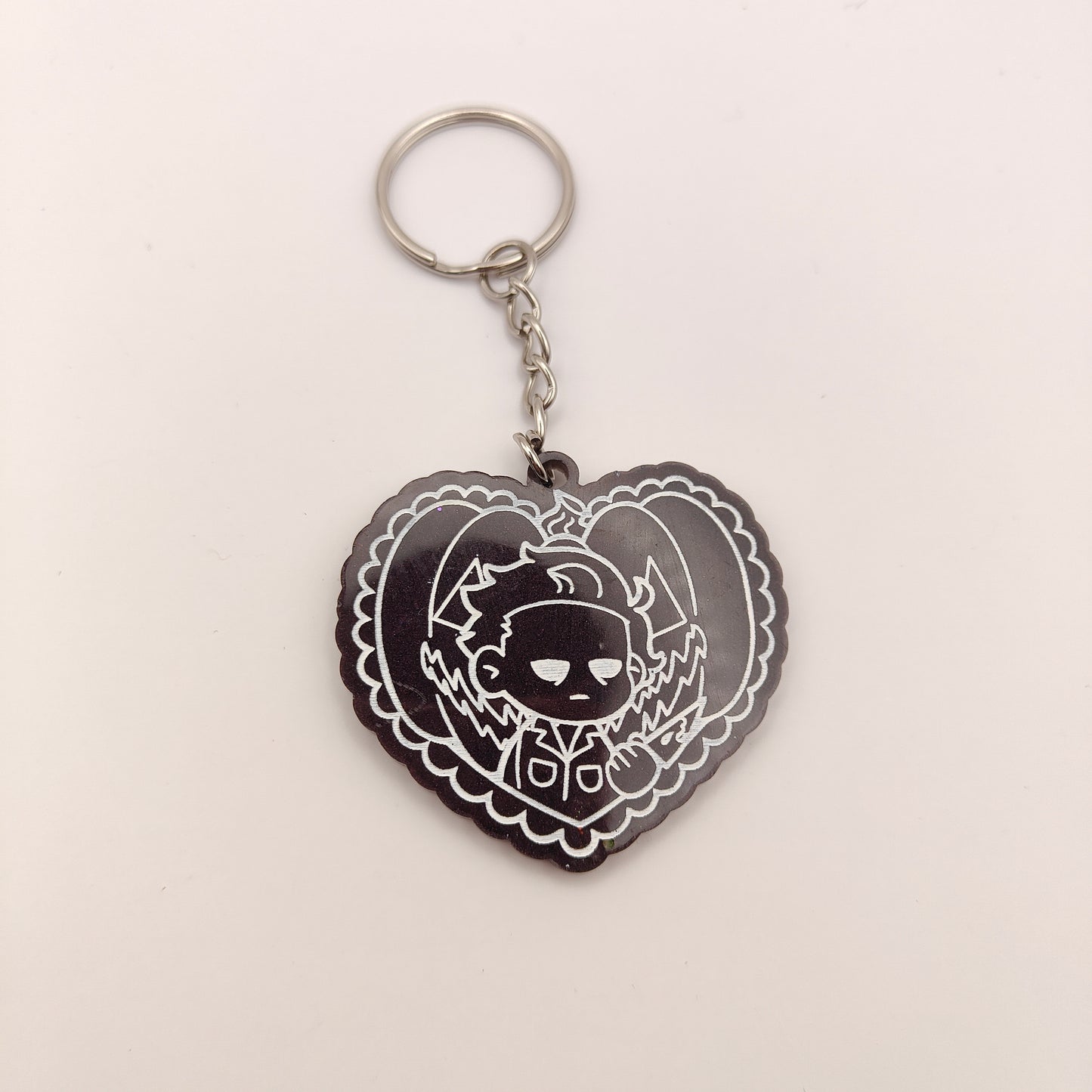 Spooky Keyring - Black