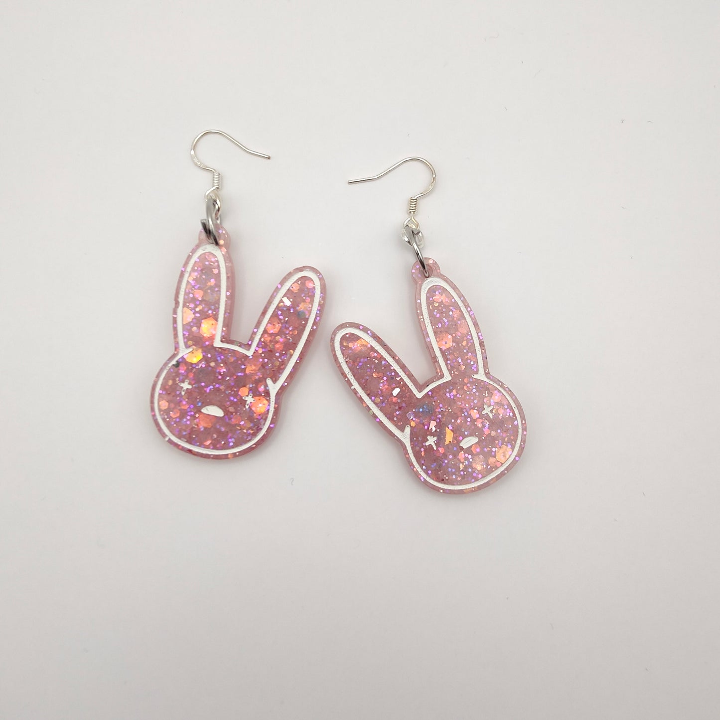 Bunny Earrings - Pink