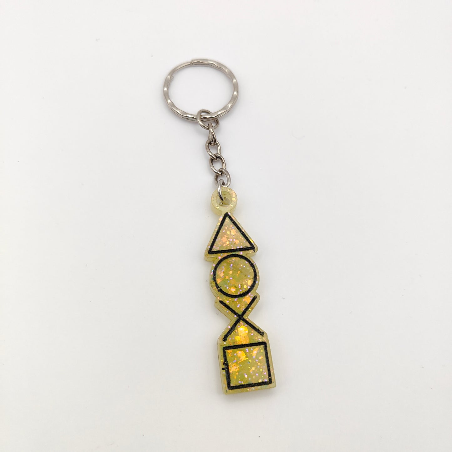 Gaming Keyring - Yellow