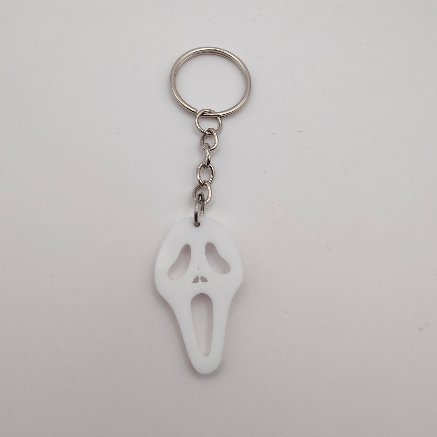 Mask Keyring - White