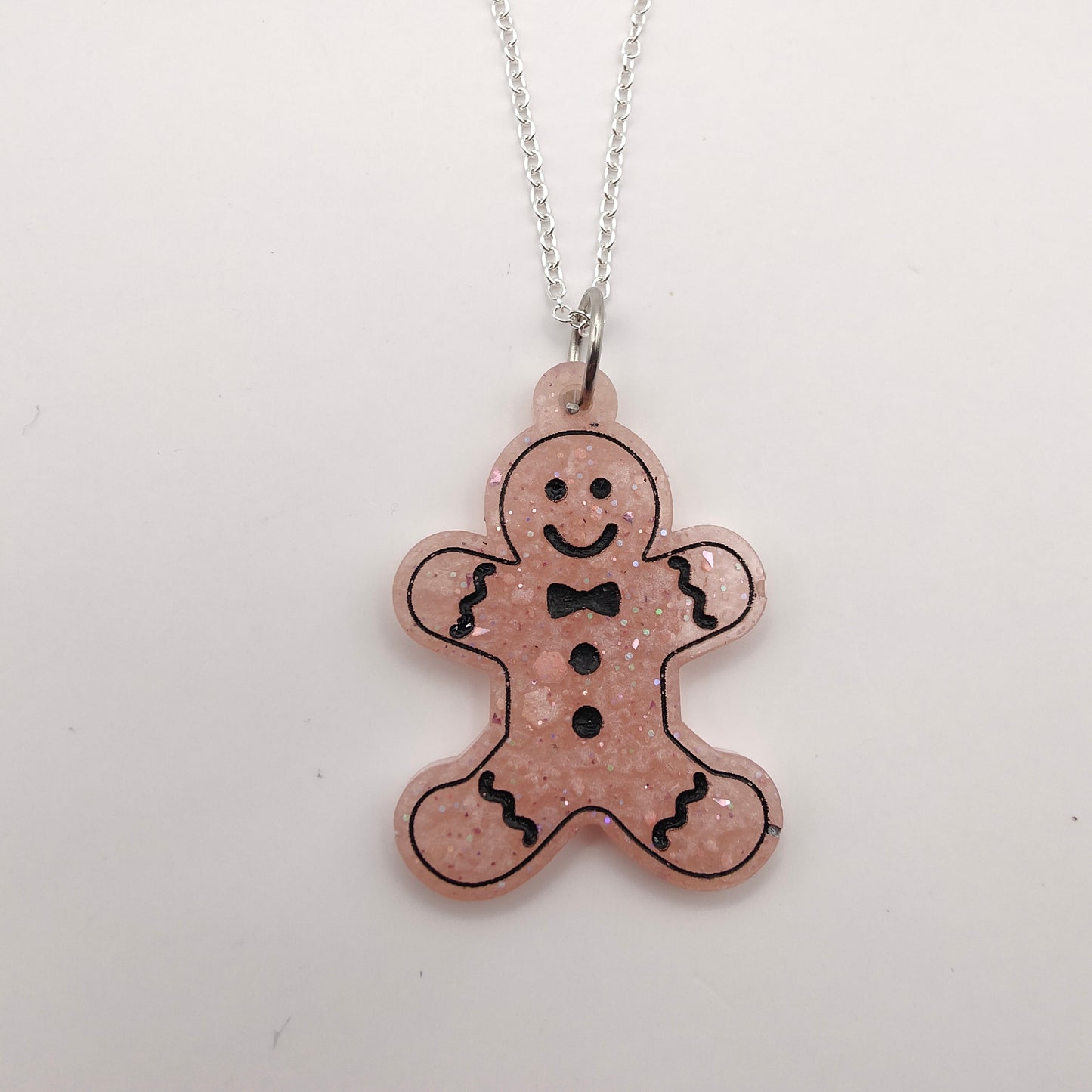 Gingerbread Necklace - Pink