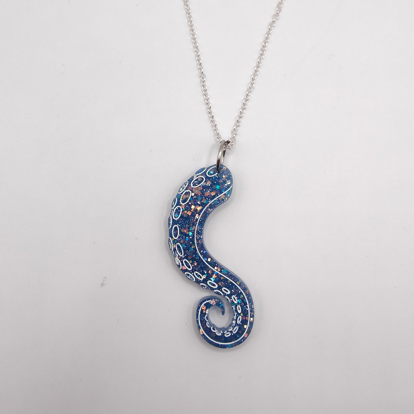 Squid Necklace - Blue