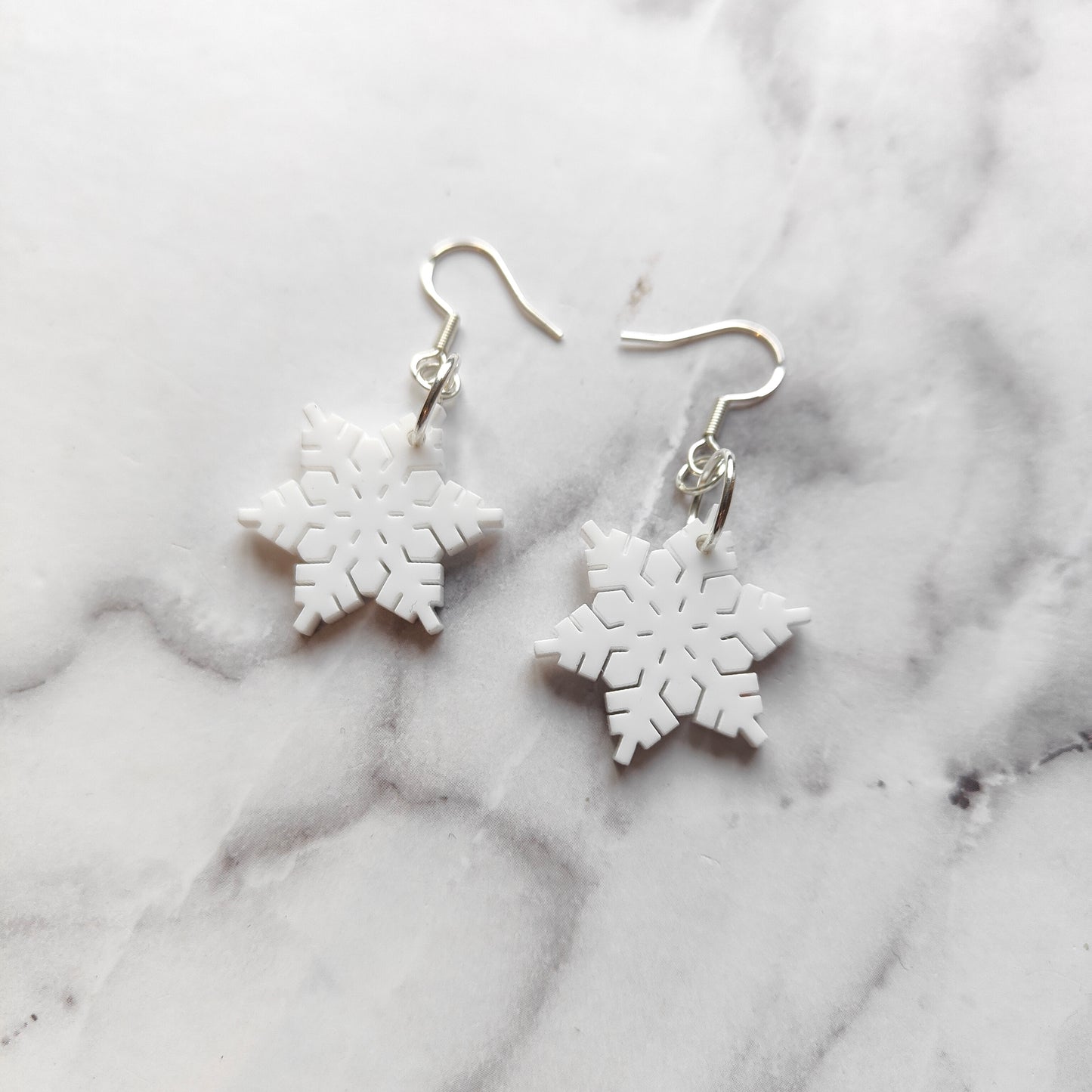 Snowflake (Acrylic) Earrings