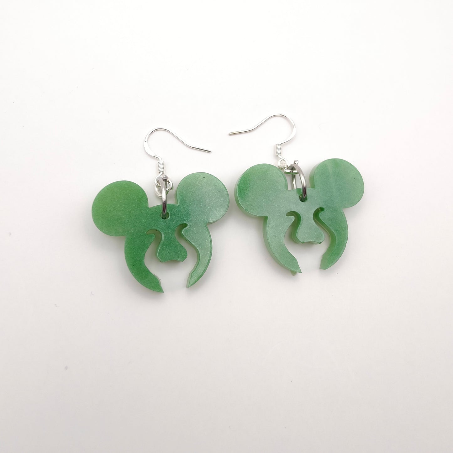 Ears Earrings - Green