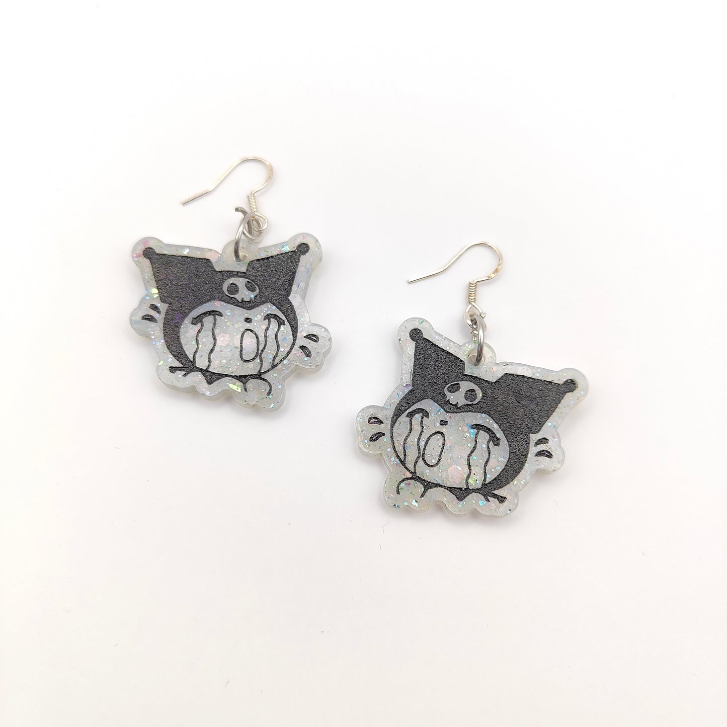 Kawaii Earrings - Clear White