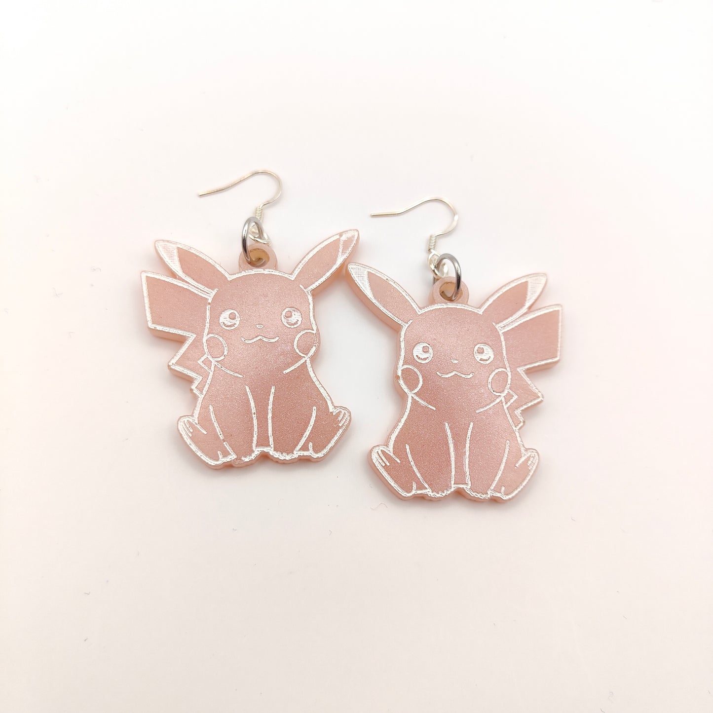 Pocket Monster Earrings - Pink
