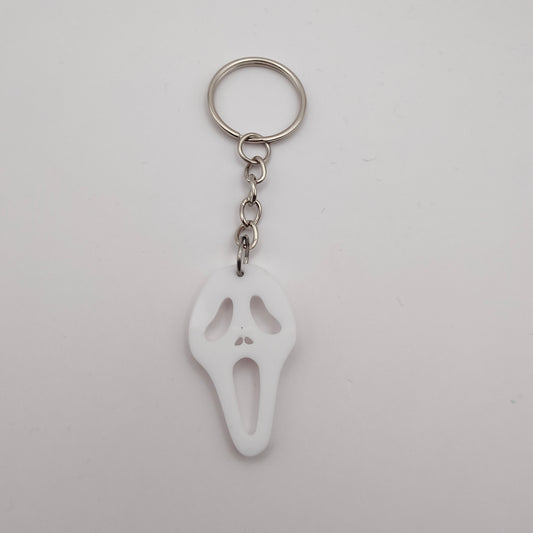 Mask Keyring - White