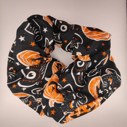 Scrunchie (Large) - Halloween Retro