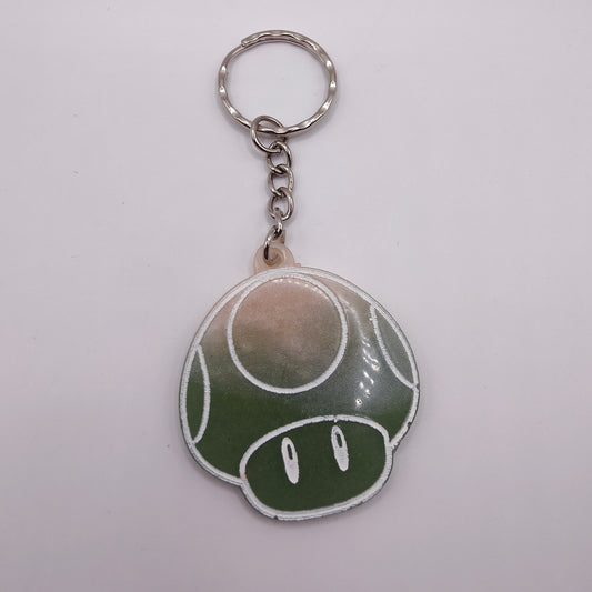 Mushroom Keyring