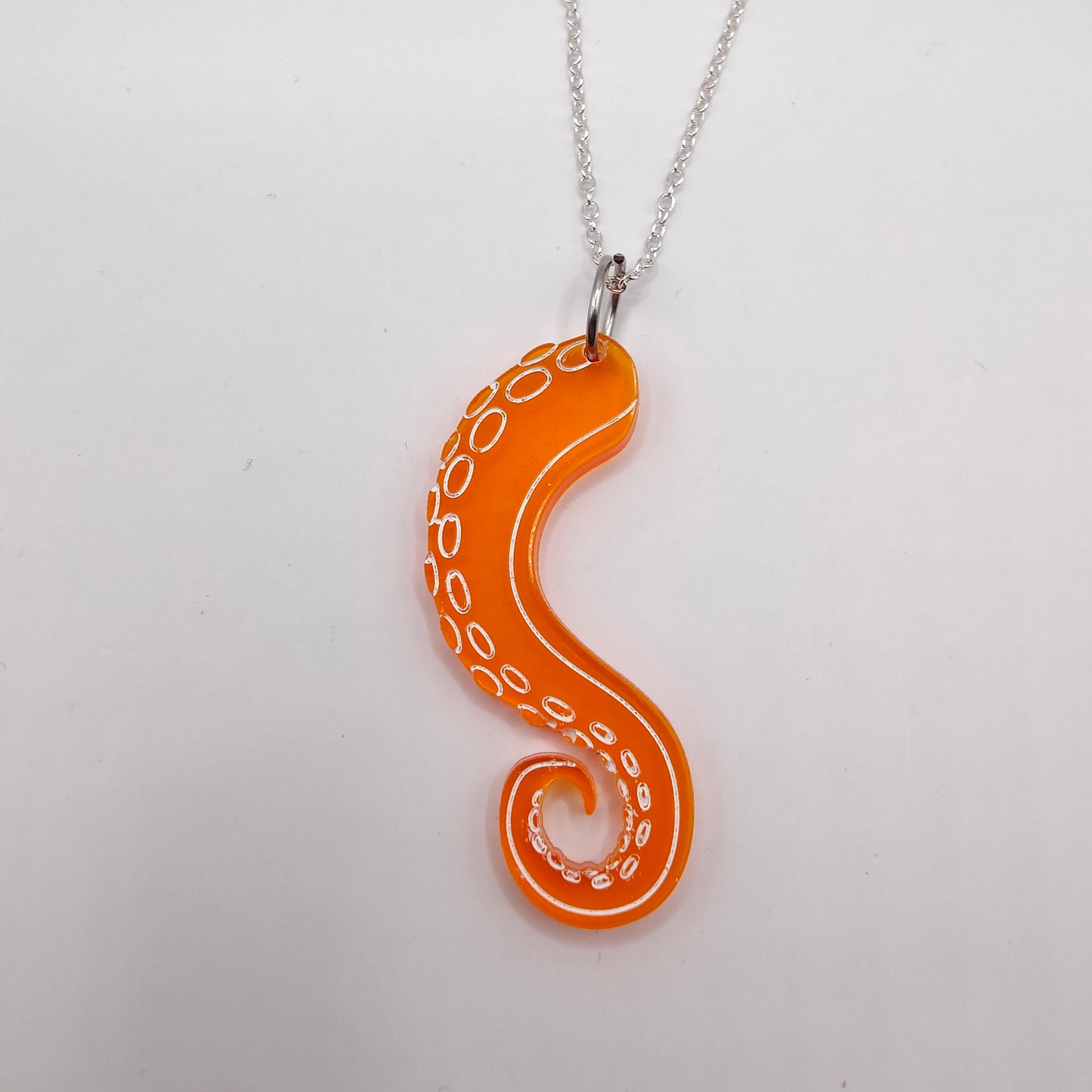 Squid Necklace - Neon