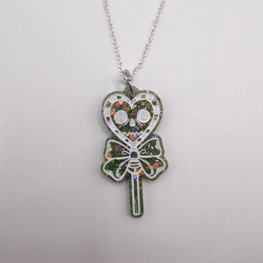 Spooky Candy Necklace - Green