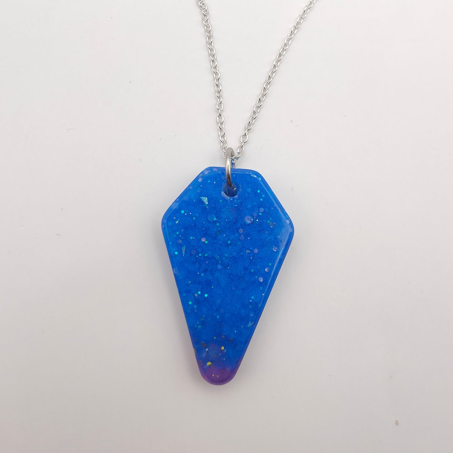 Shape Necklace - Blue/Purple