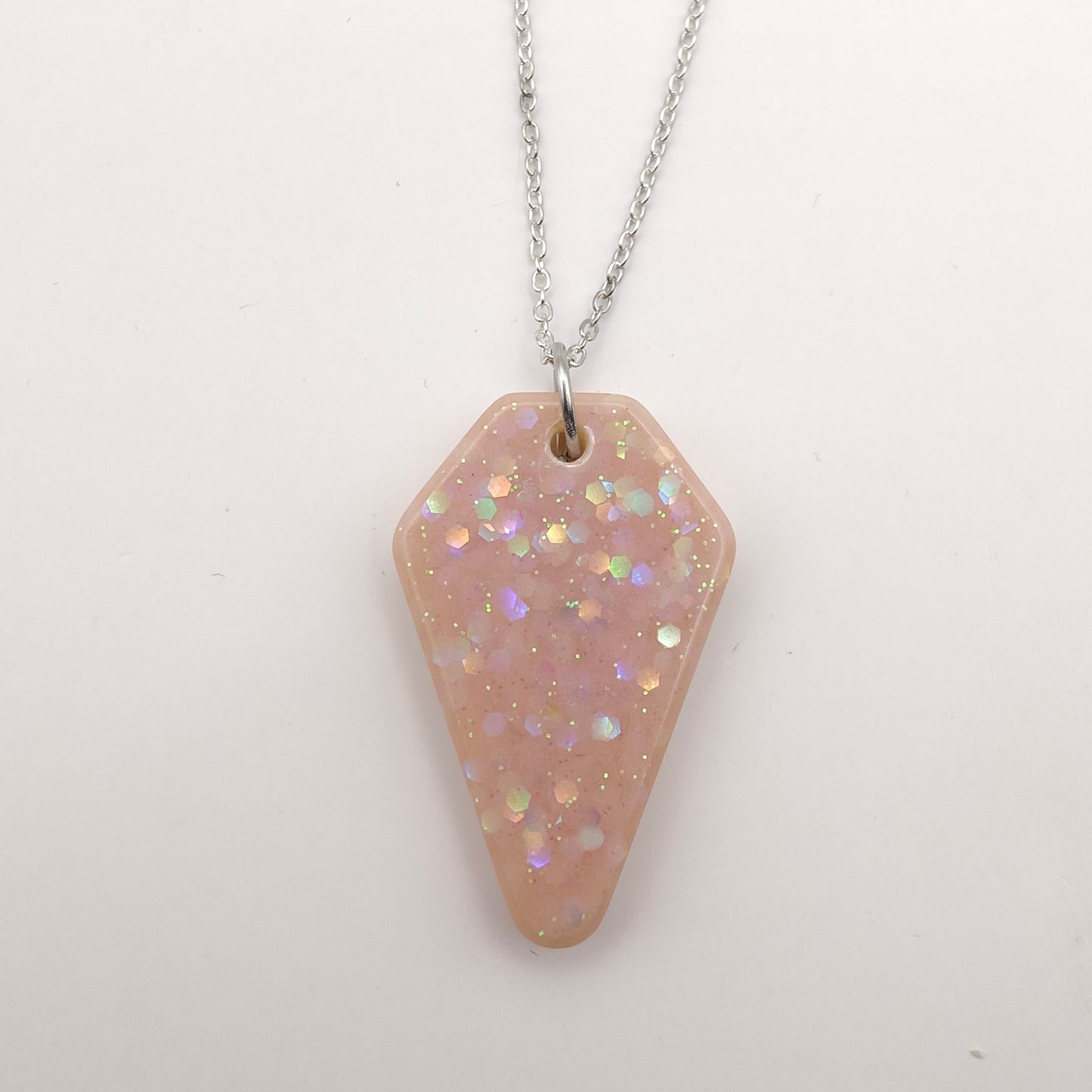 Shape Necklace - Pink Sparkle