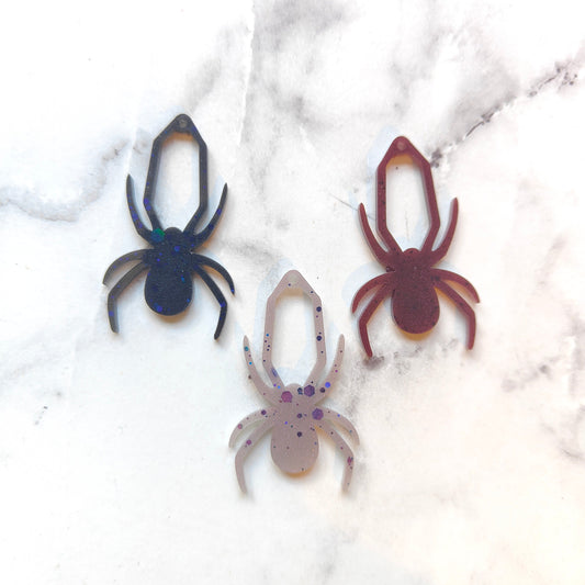 Spider (Small) Earrings - Light Purple