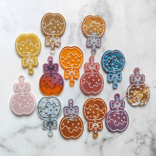Toffee Apple Earrings - Gold