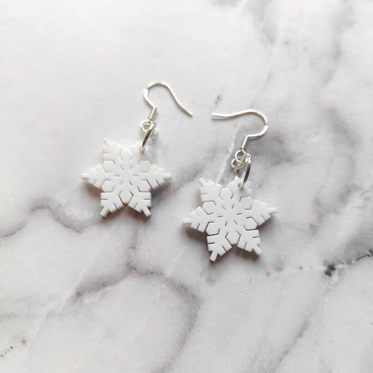Snowflake (Acrylic) Earrings